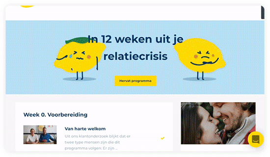 Relatietherapeut Anoek Gerlings en ervaringsdeskundige Rik Heijmen