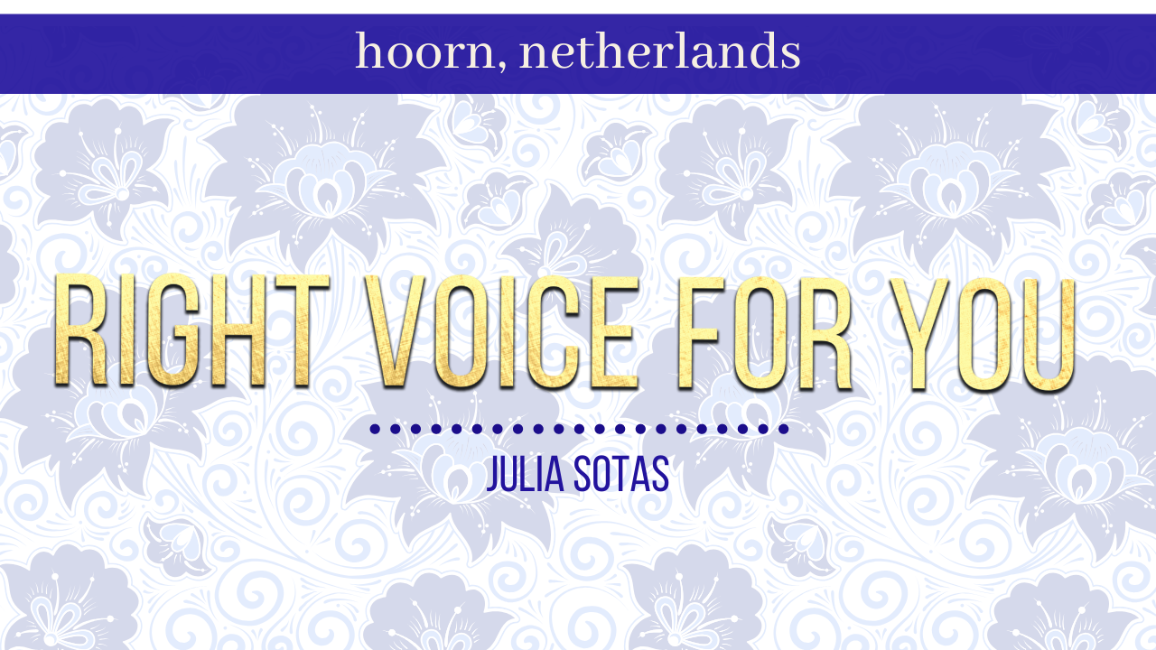 Right Voice for You