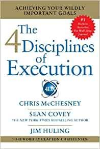 4 disciplines of execution Inspirational Books for Entrepreneurs