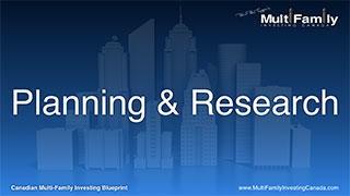 Planning and research