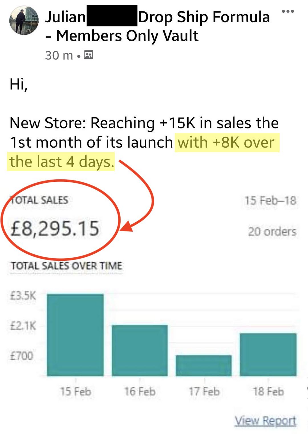 Julian 8K Sale Drop Ship Formula Review