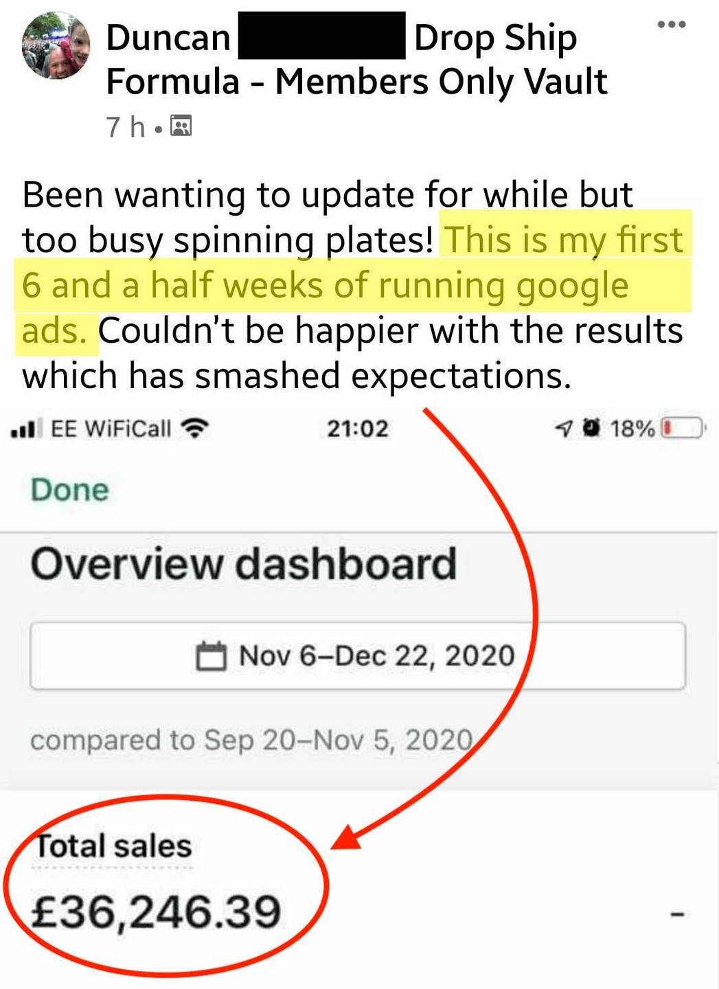 Drop Ship Formula Review - Duncan Sales1