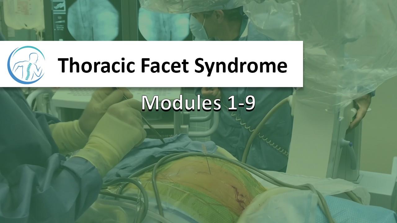 Thoracic Facet Course Store