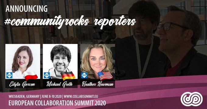 european collaboration summit community reporters