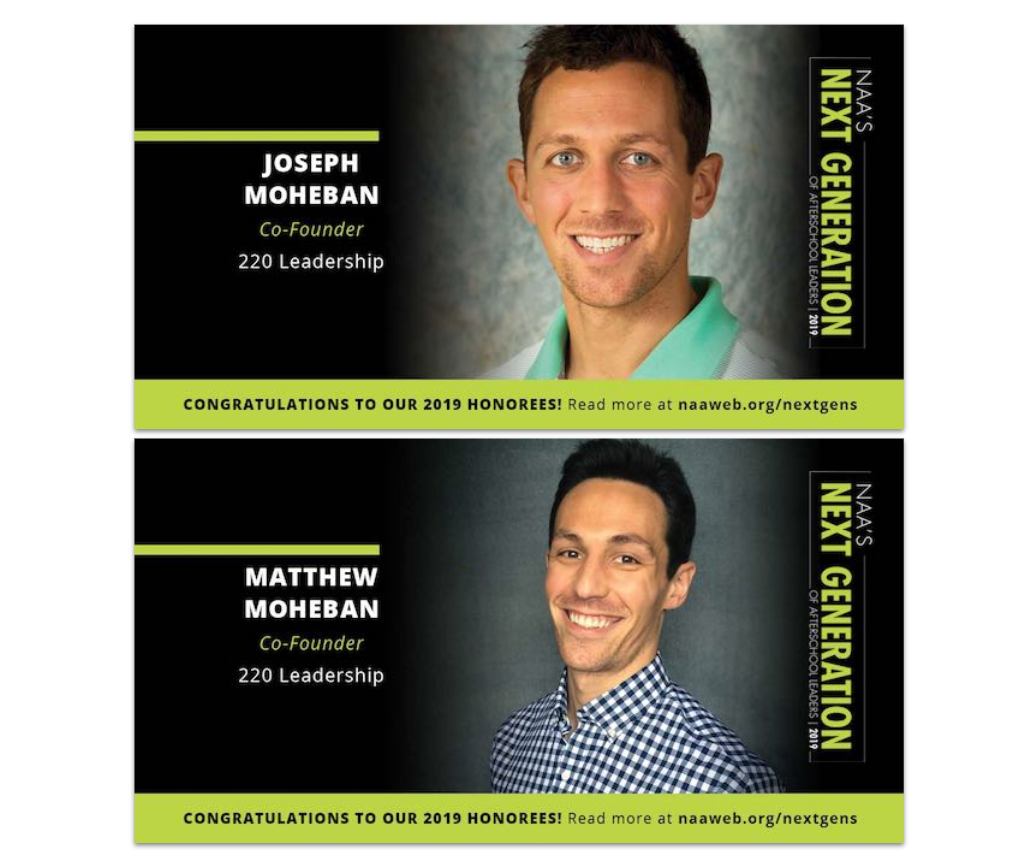 Matthew Joseph Moheban National Afterschool Association Next Generation of Afterschool Leaders