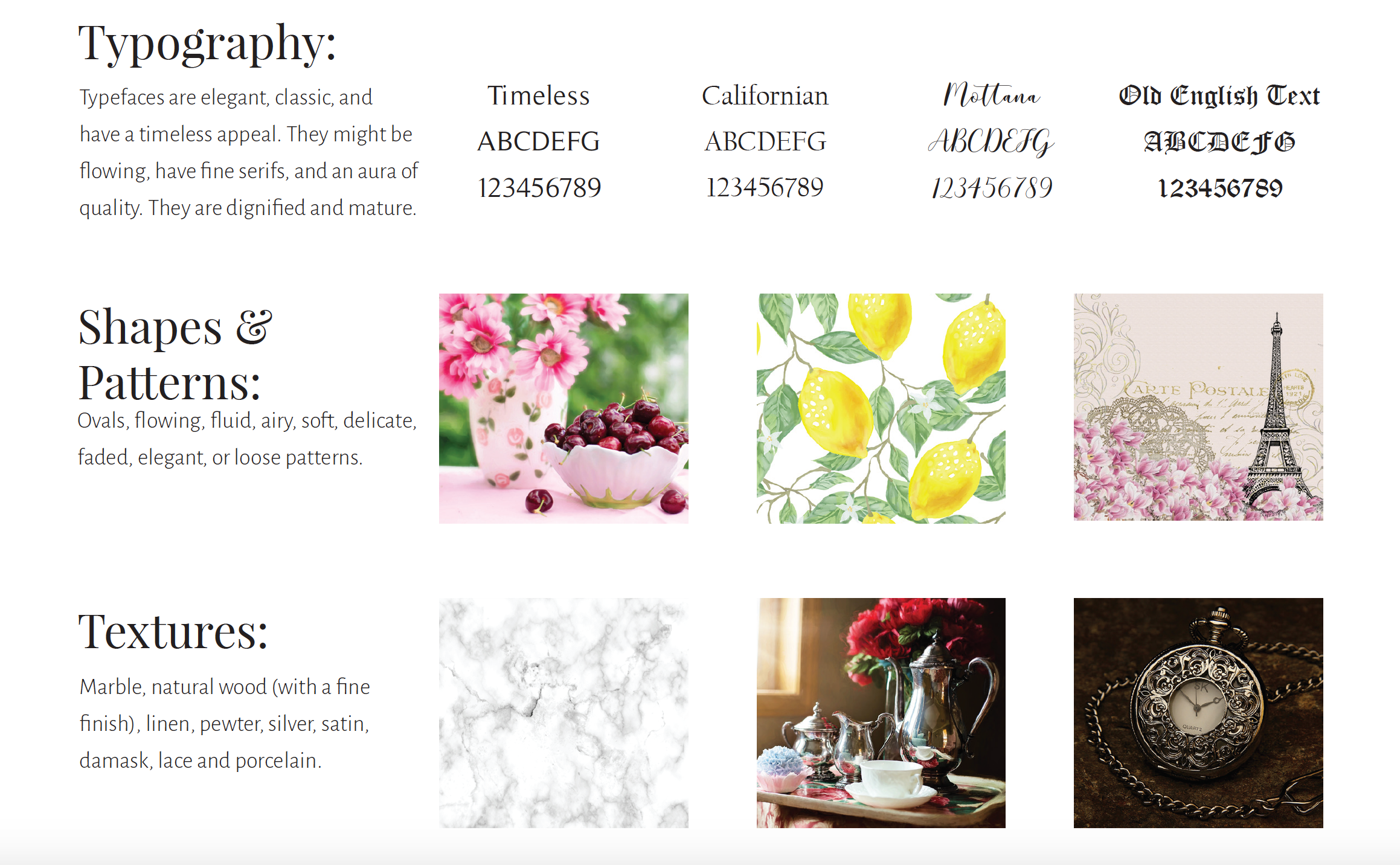 Color Psychology Summer group design elements