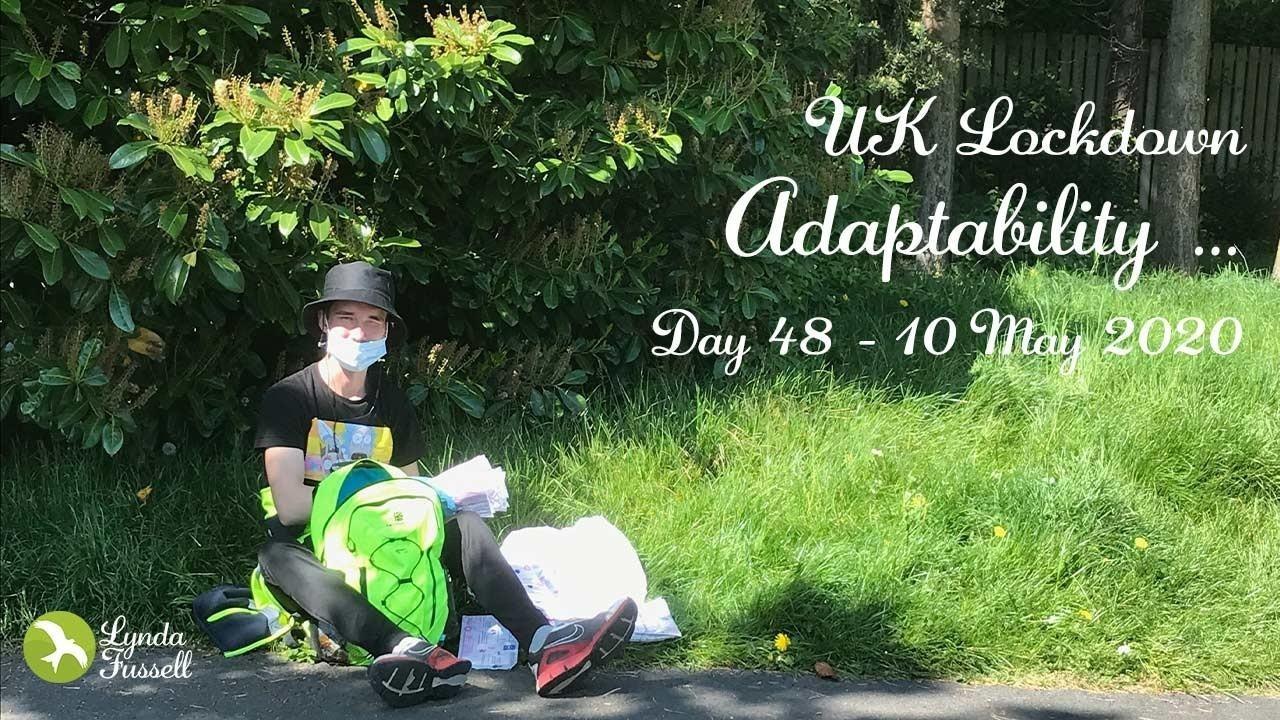 Unmasking, masking, normality - Day 34 UK lockdown