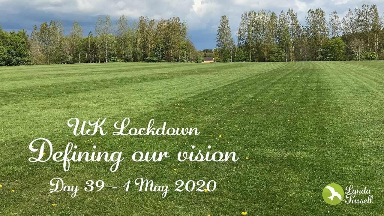 field with beautiful lines - day 39 UK lockdown