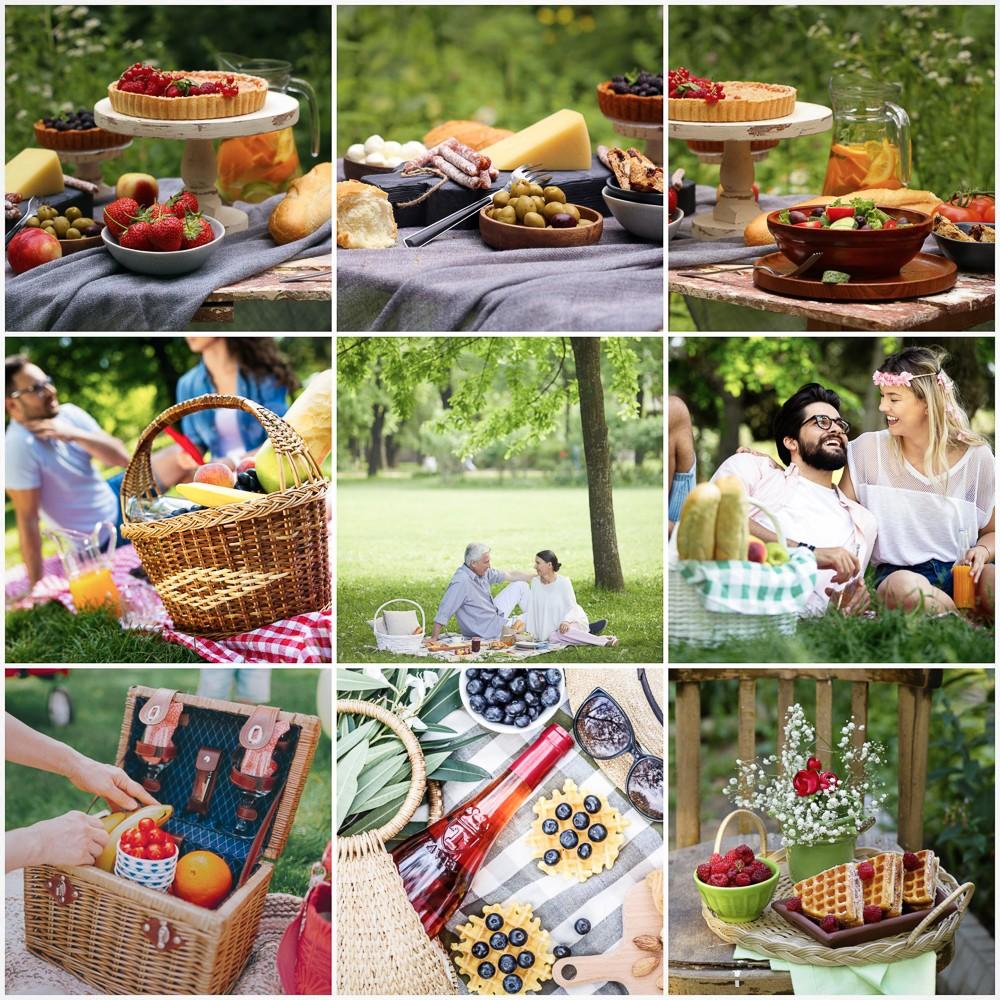Garden Picnic Editing Examples
