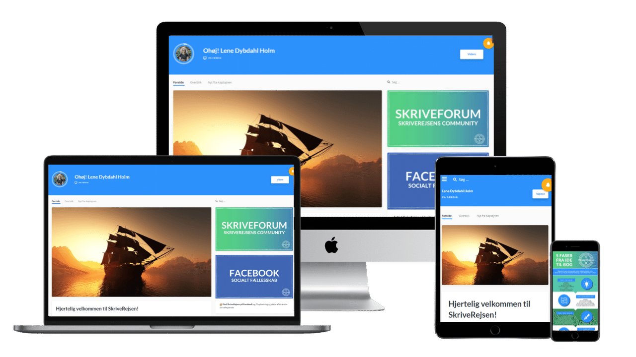 SkriveRejsen online skrivekursus
