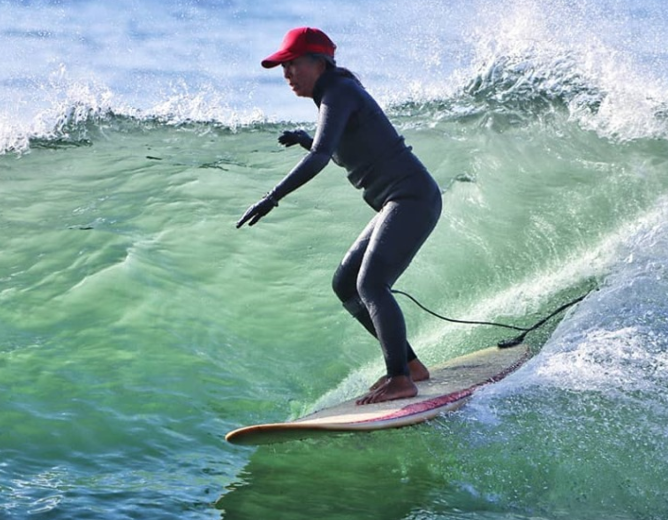 paddling technique longboard trim