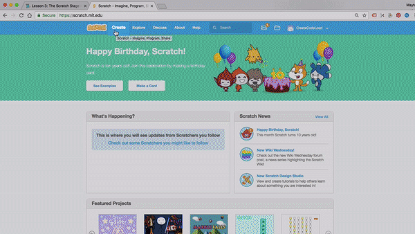 Scratch XY Coordinate Plane Lesson