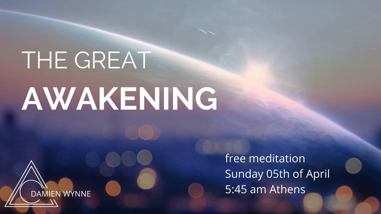 Global meditation April 5.