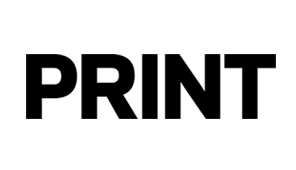 Print magazine logo