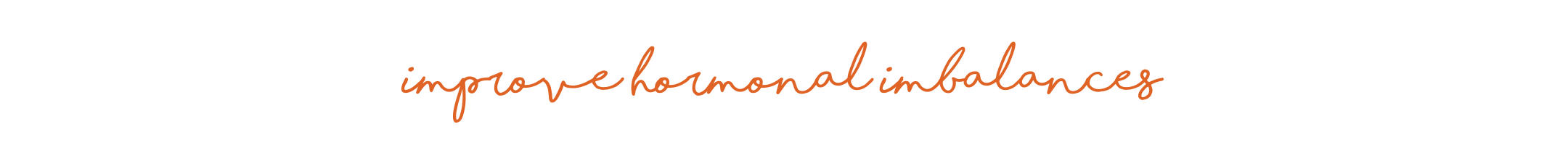 Organic Conceptions Hormonal Balances Banner