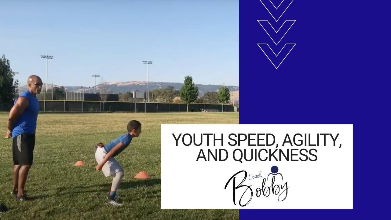 Youth speed, agility, and quickness course