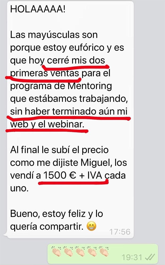 Testimonio Whatsapp 4