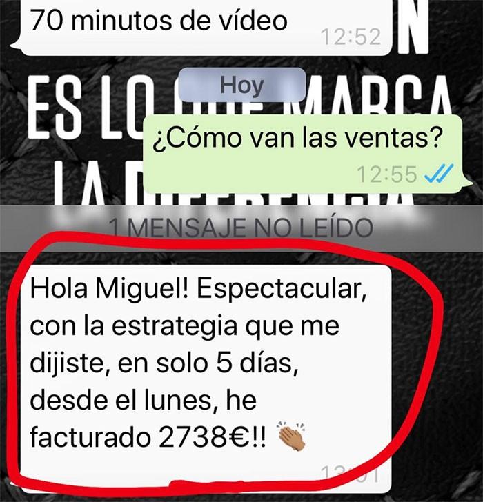 Testimonio Whatsapp 2