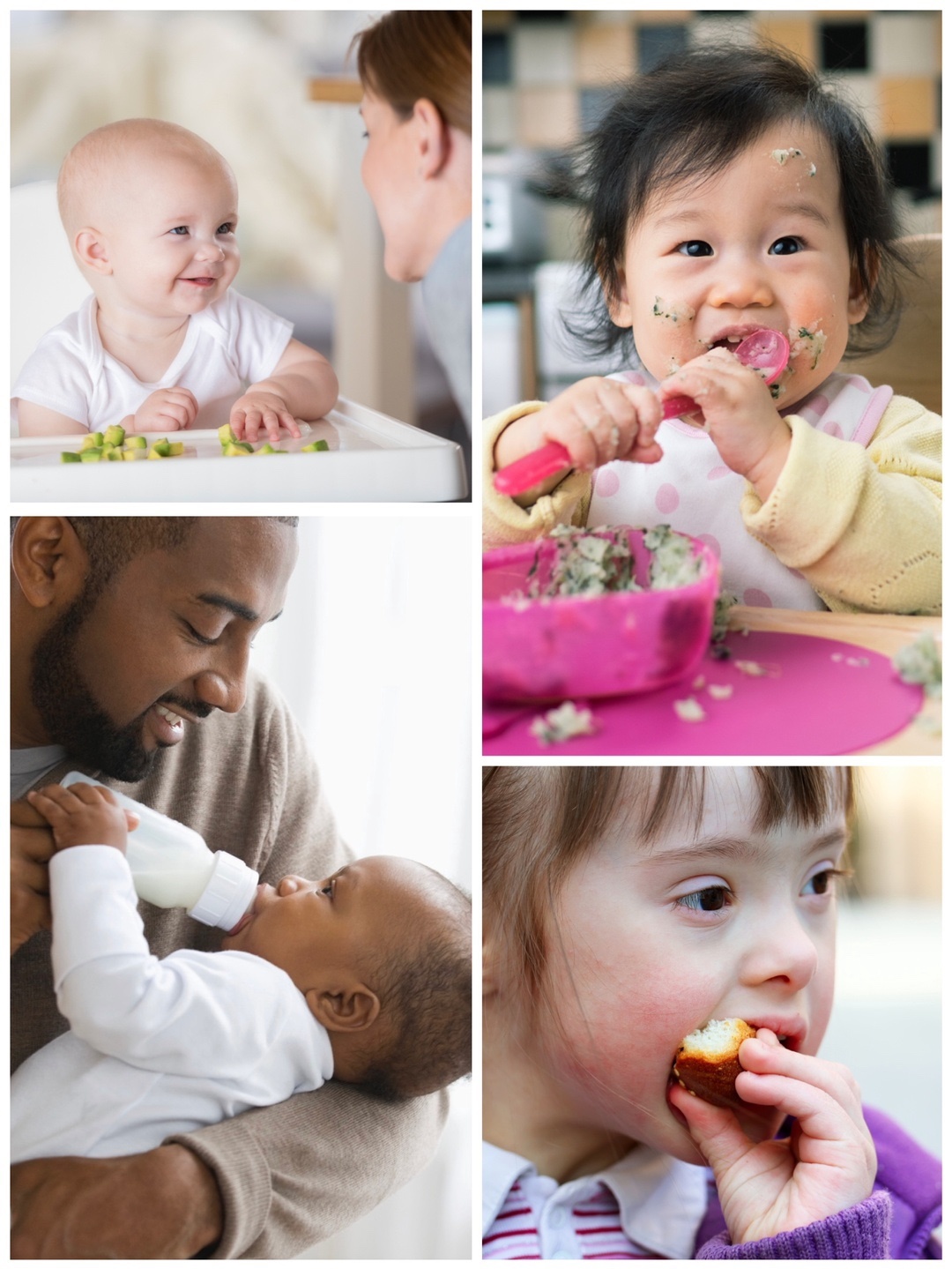 babies and children in feeding therapy