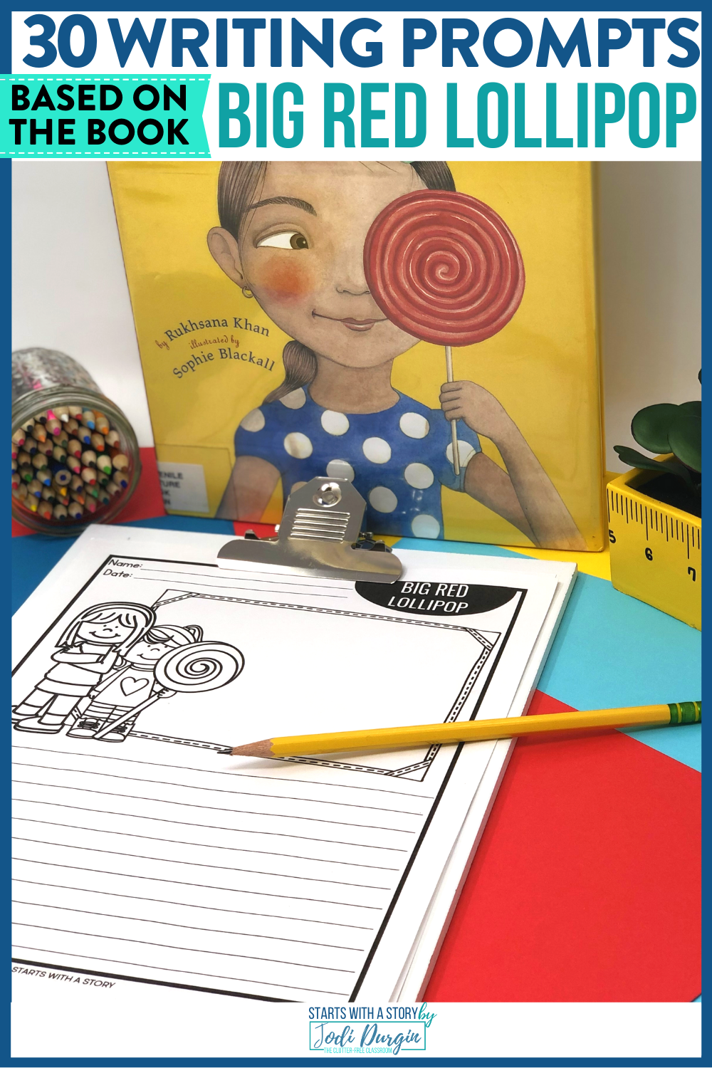Big Red Lollipop Book Activities