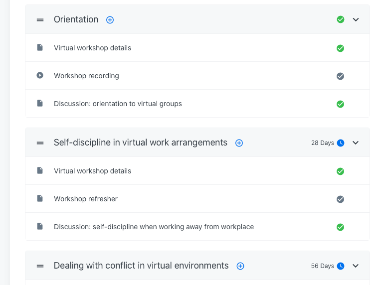 Customisable topics