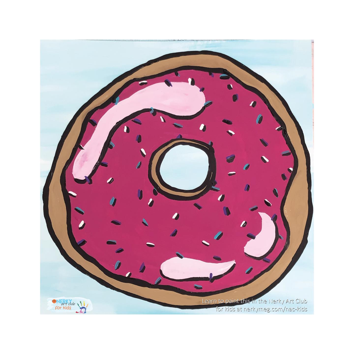 Donut Pop Art