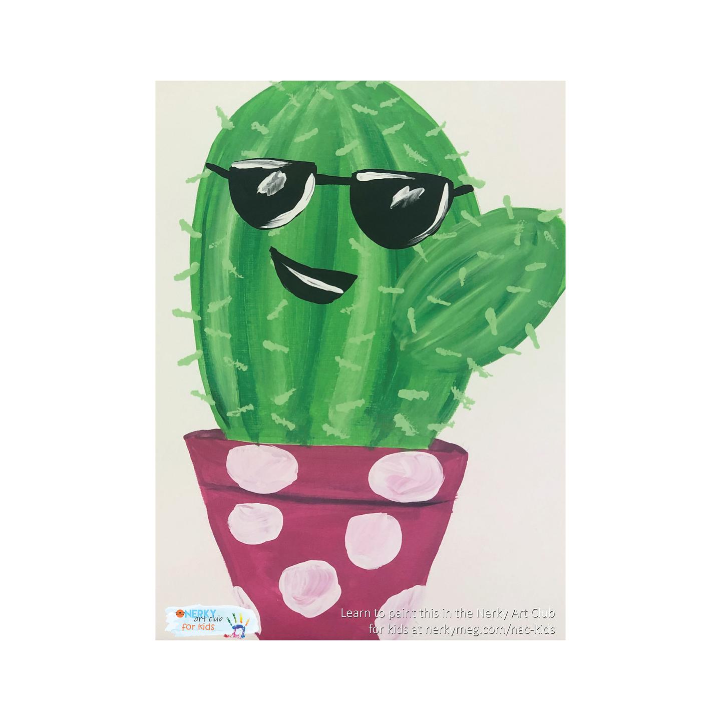 Cactus Painting Tutorial