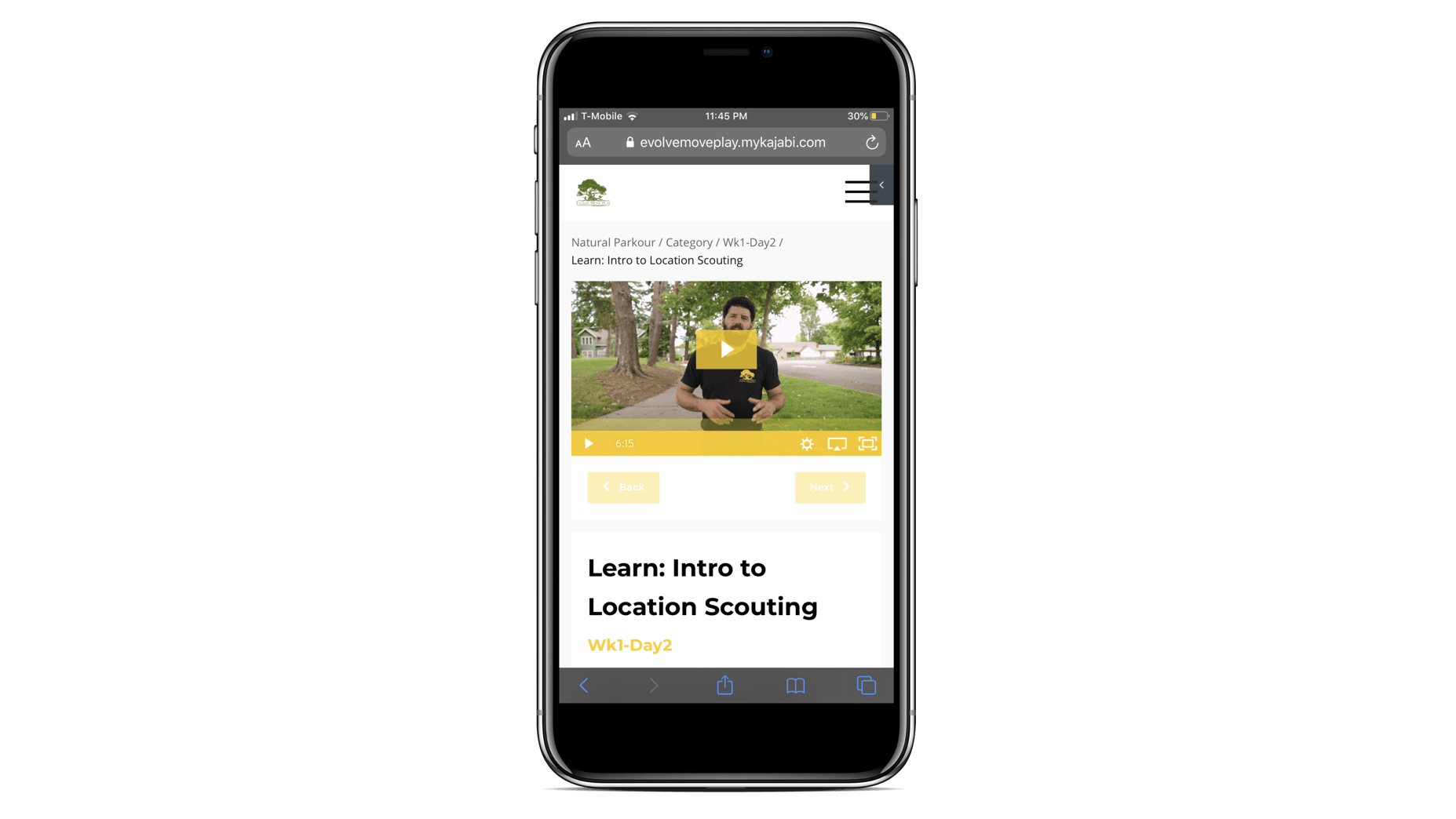 iPhone Scouting - Intro to Natural Parkour