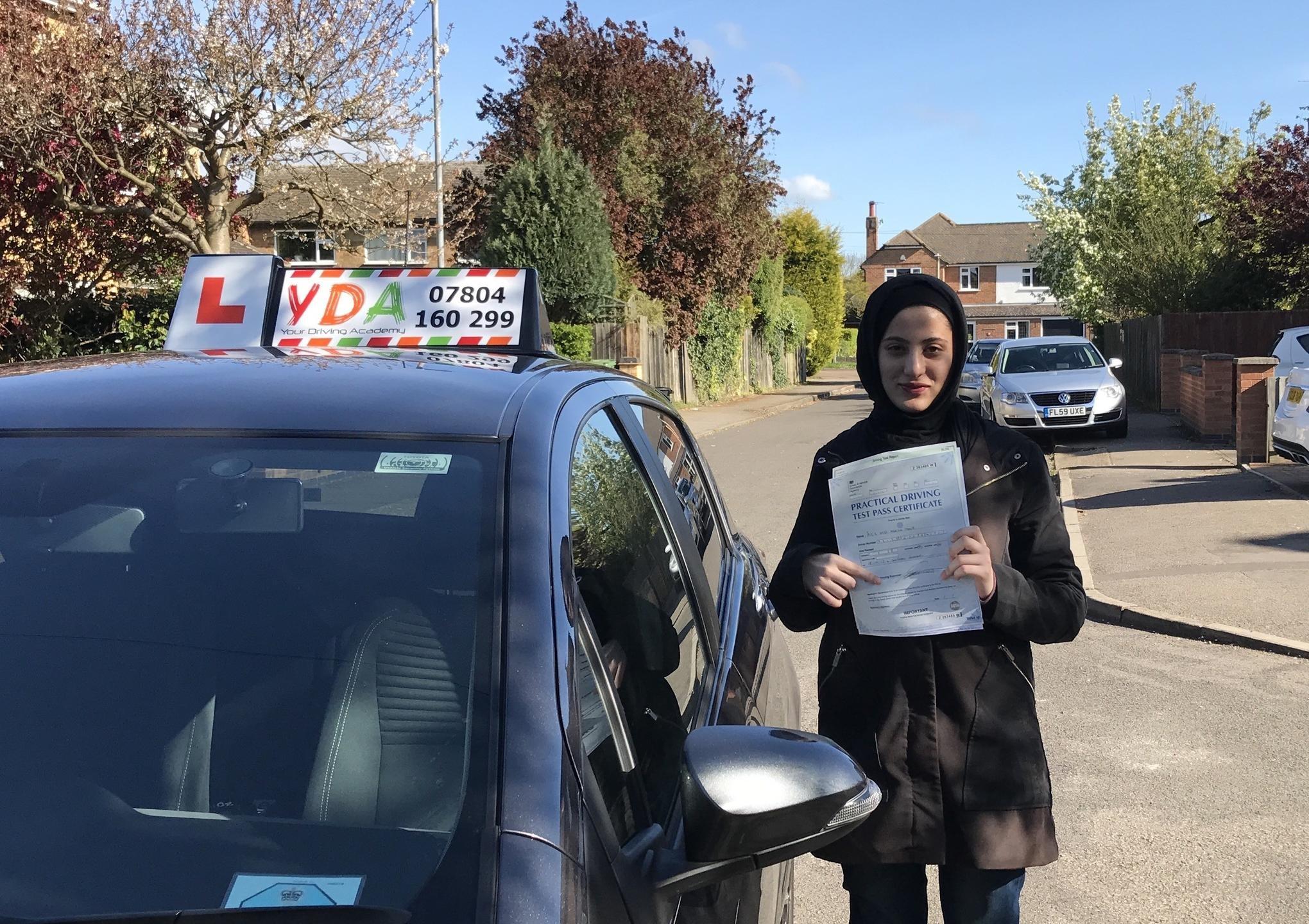 Driving Instructors Leicester - Mariam Samir