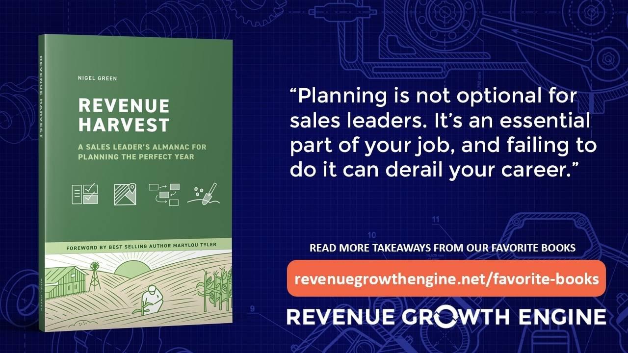 Revenue Harvest by Nigel Green