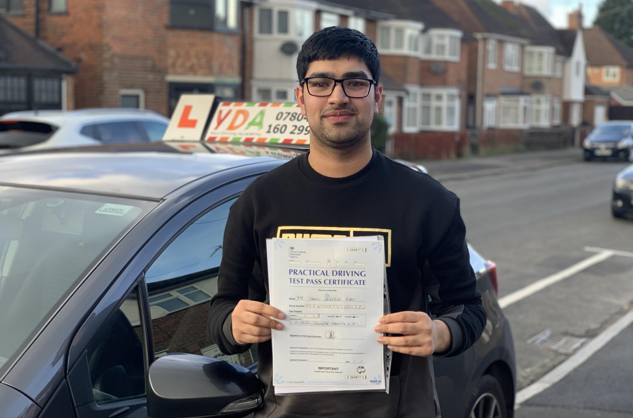 Driving Lessons Leicester - Sahil Popat