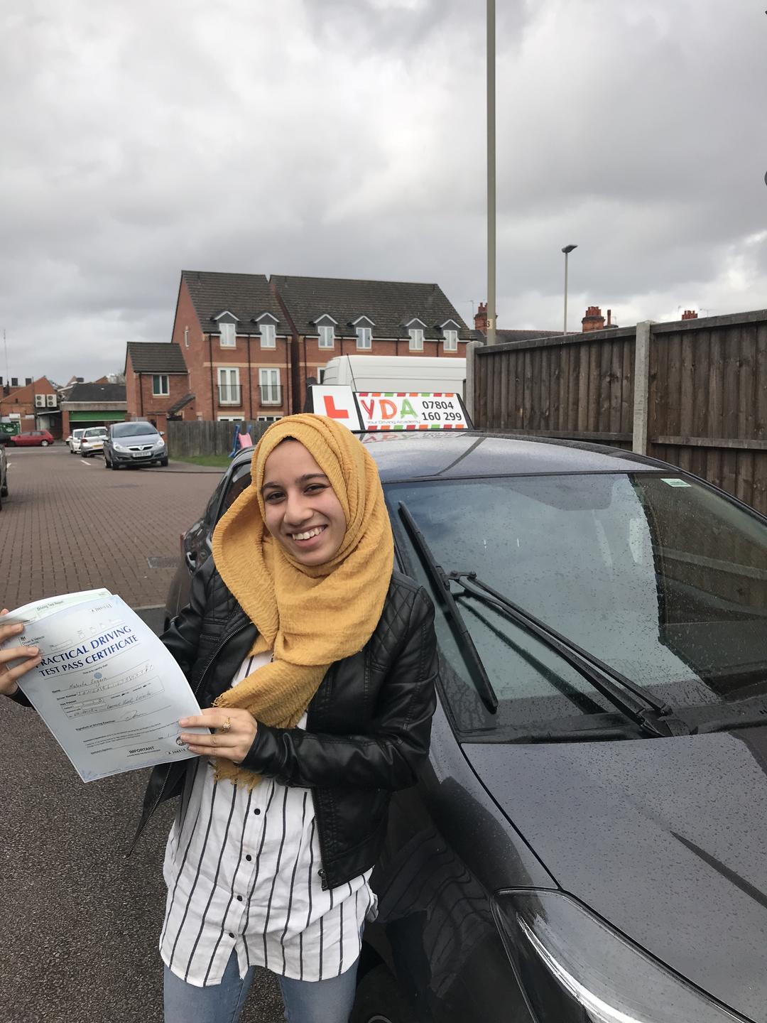 Driving Schools Leicester - Maleeha Rangara