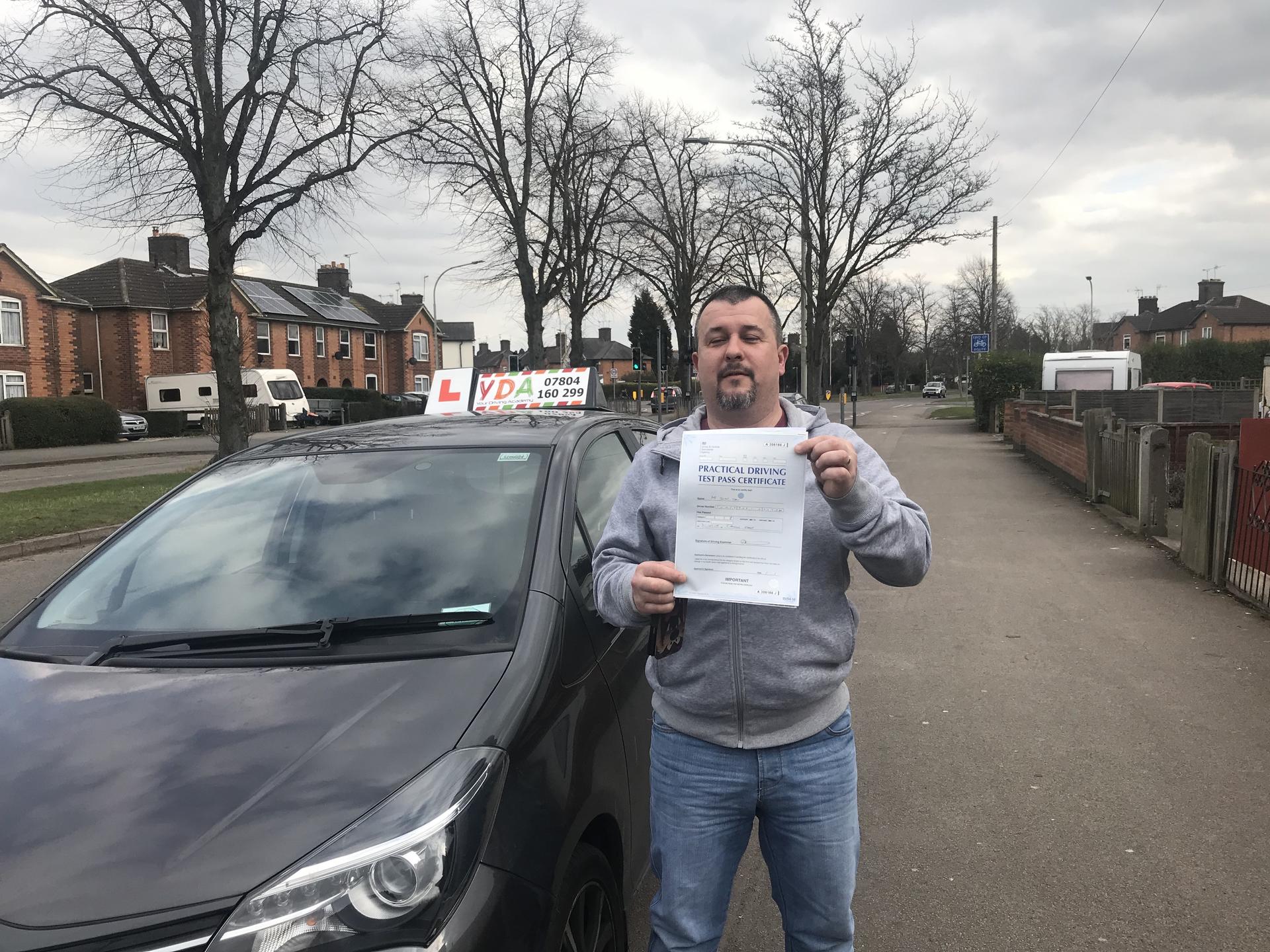 Driving Lessons Leicester - John Toms