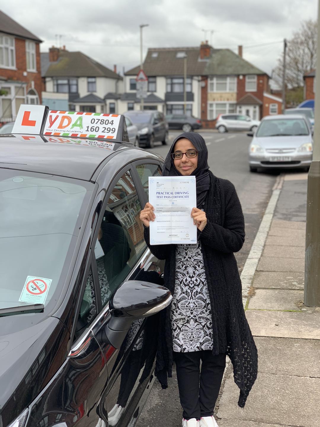 Driving Instructors Leicester - Maryam Tahir