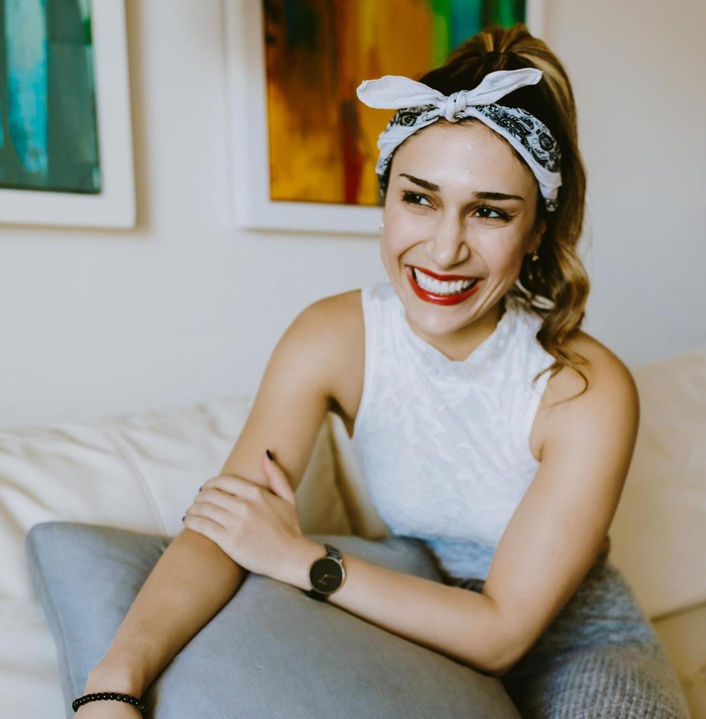 Sarah Saffari smiling