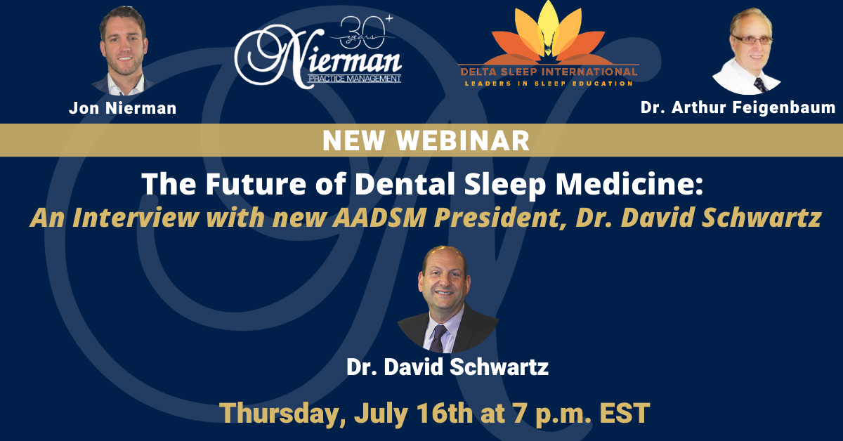NiermanPM Webinar: AADSM President Interview
