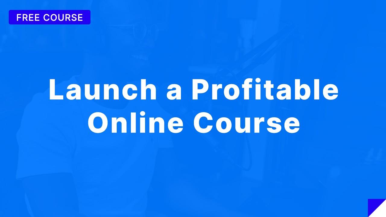 Free Online Course Creation Training