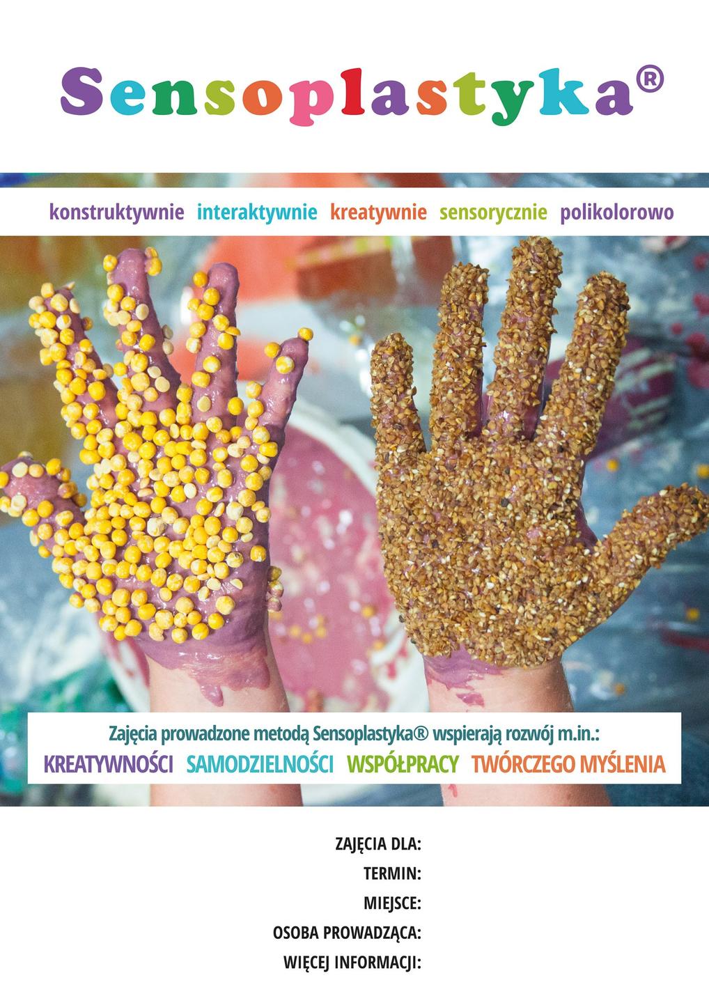 Sensoplastyka® - plakat