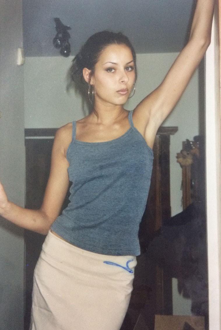 britt looking skinny like a model