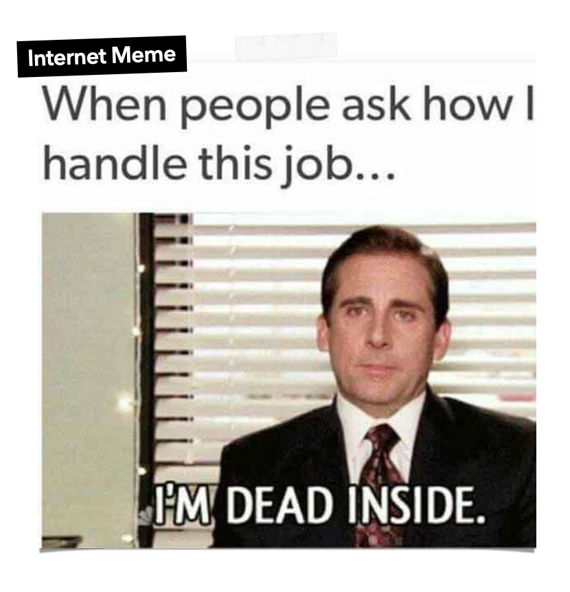 Meme no emotion at work breathwork belong team performance