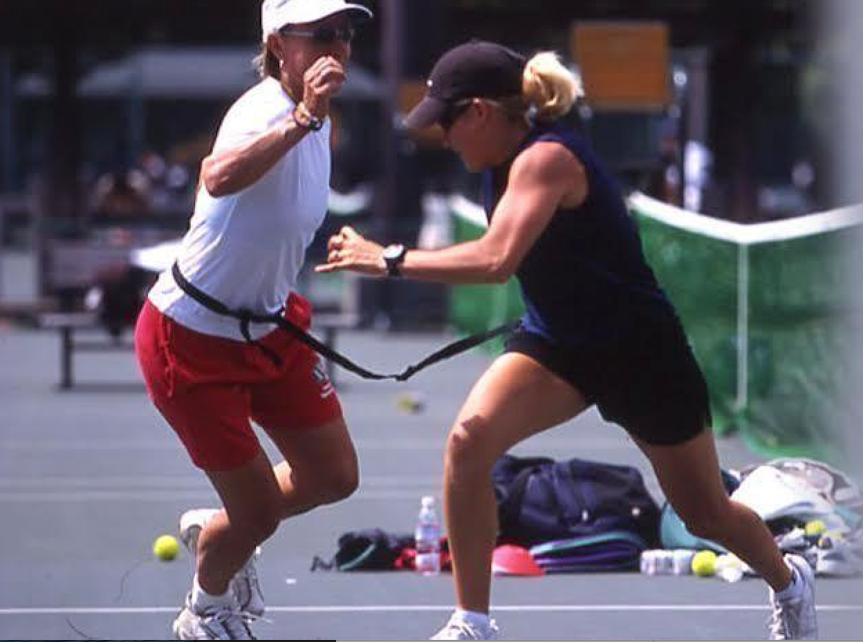 image Martina Navratilova and Giselle Martin