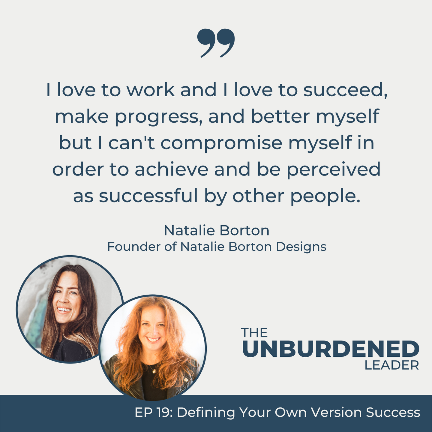 The Unburdened Leader Podcast with Rebecca Ching