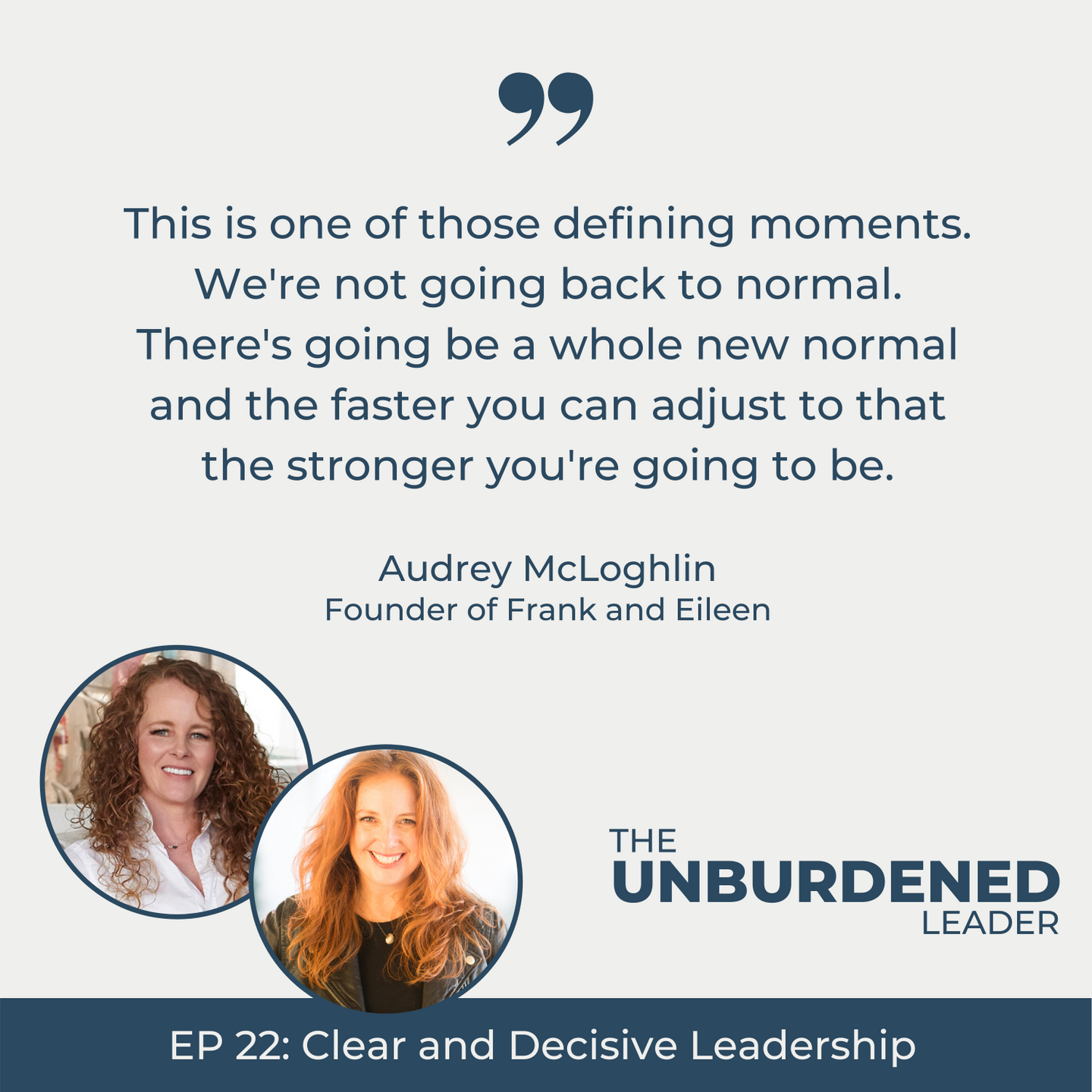 The Unburdened Leader Podcast with Rebecca Ching