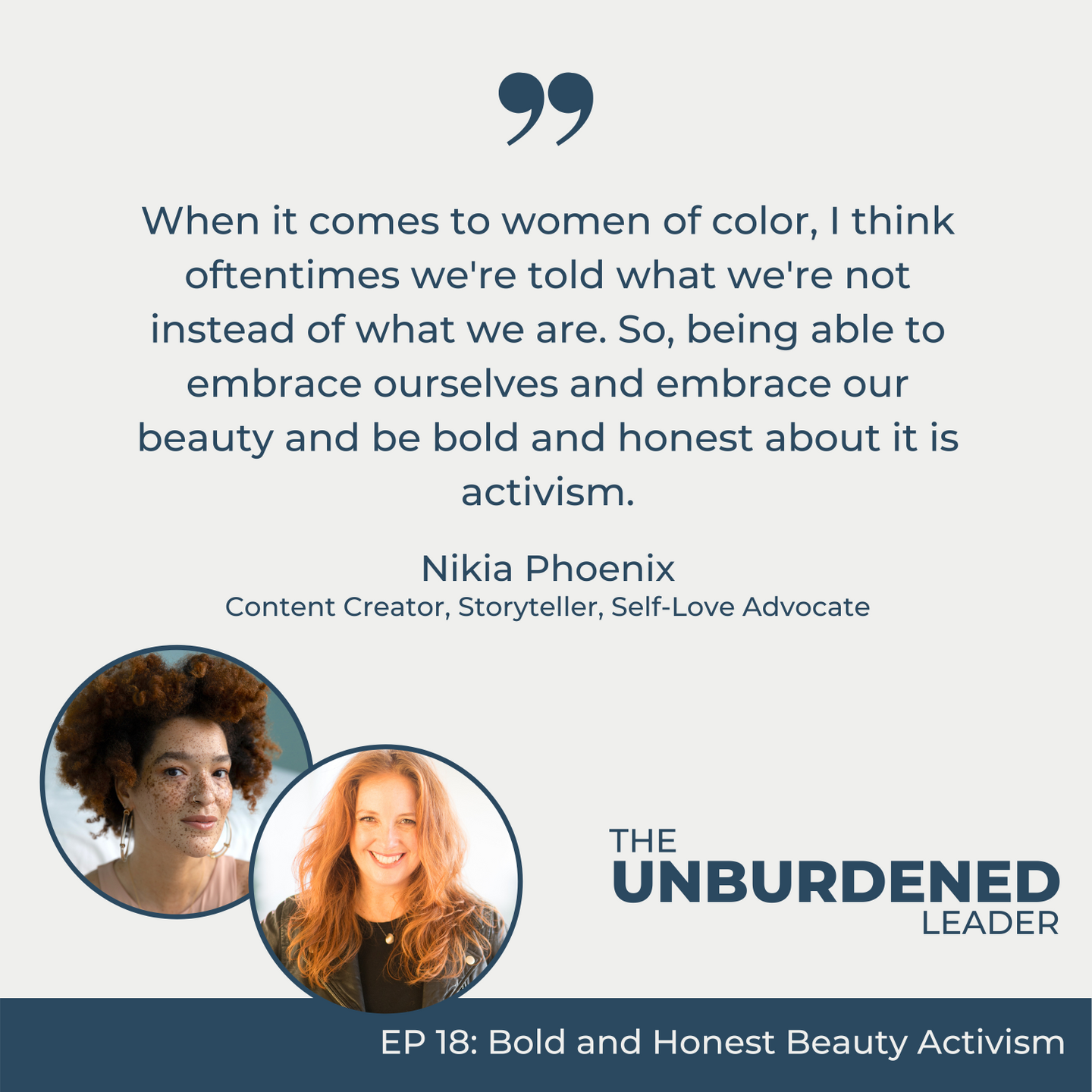 The Unburdened Leader Podcast with Rebecca Ching