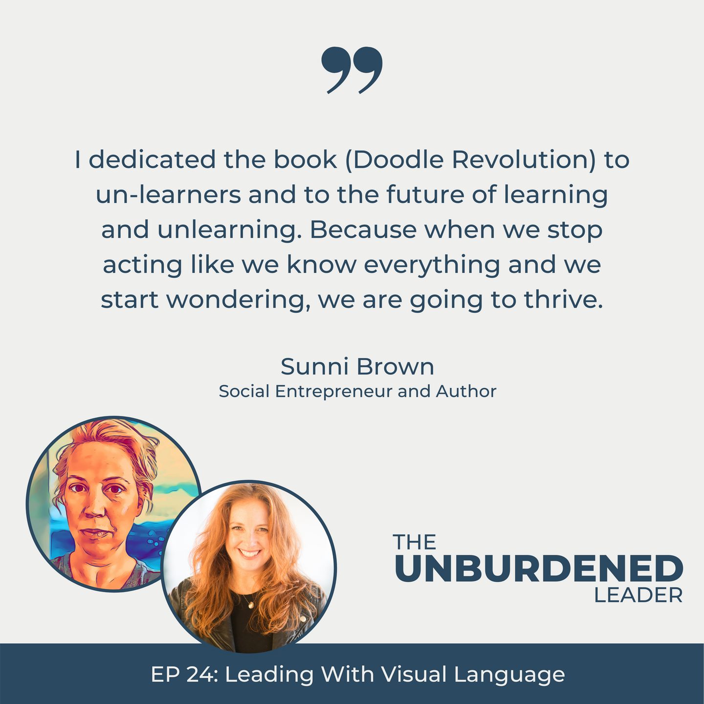 The Unburdened Leader Podcast with Rebecca Ching