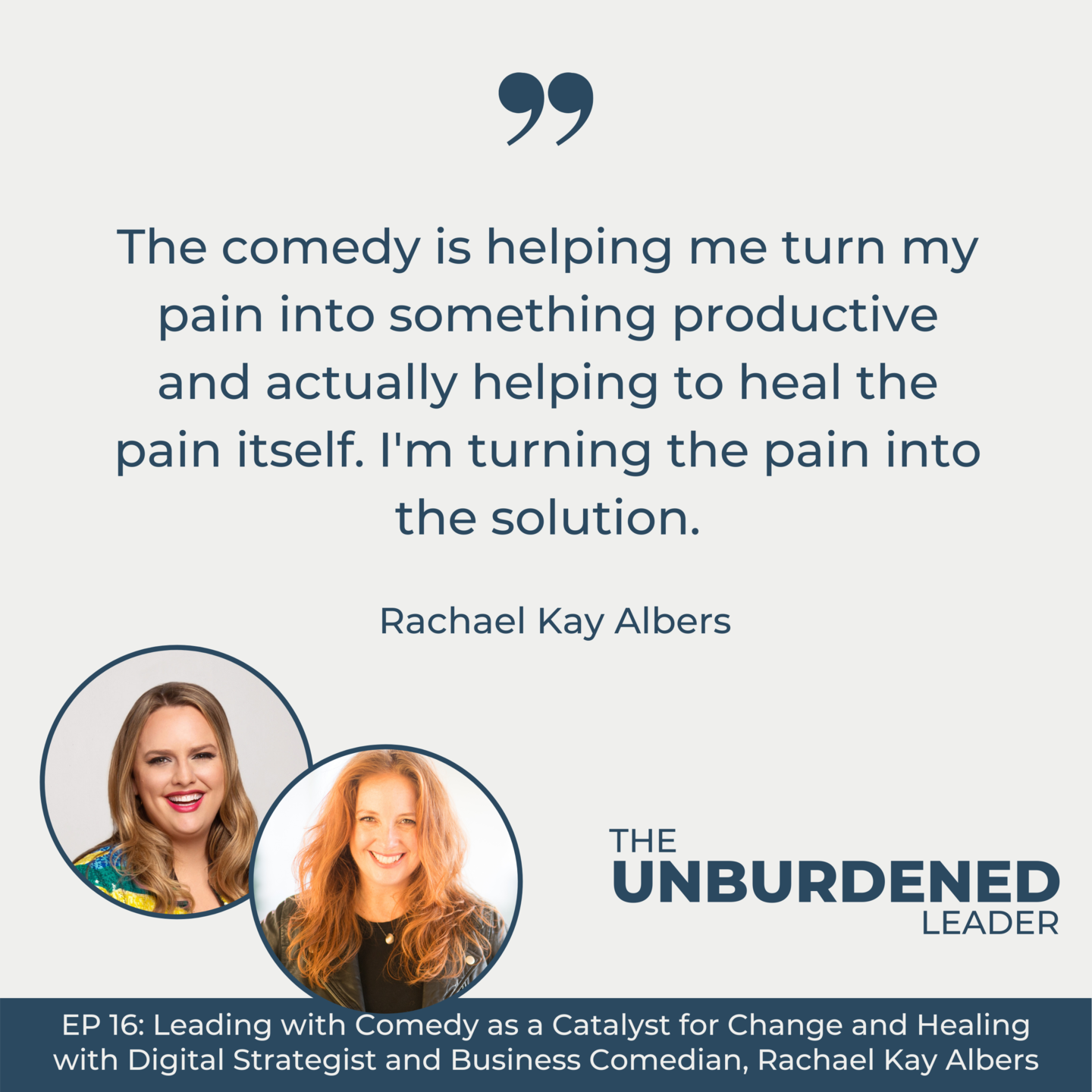 The Unburdened Leader Podcast with Rebecca Ching