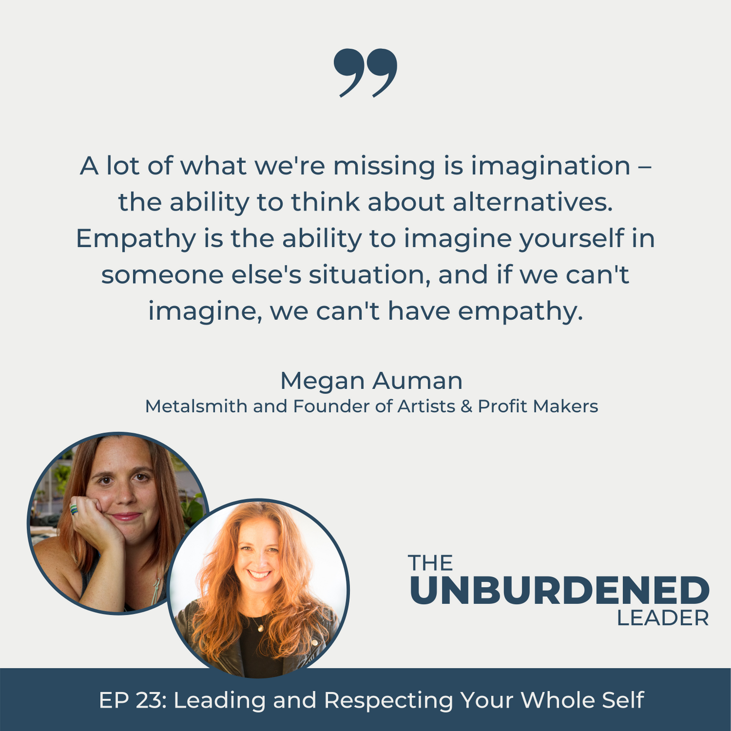 The Unburdened Leader Podcast with Rebecca Ching