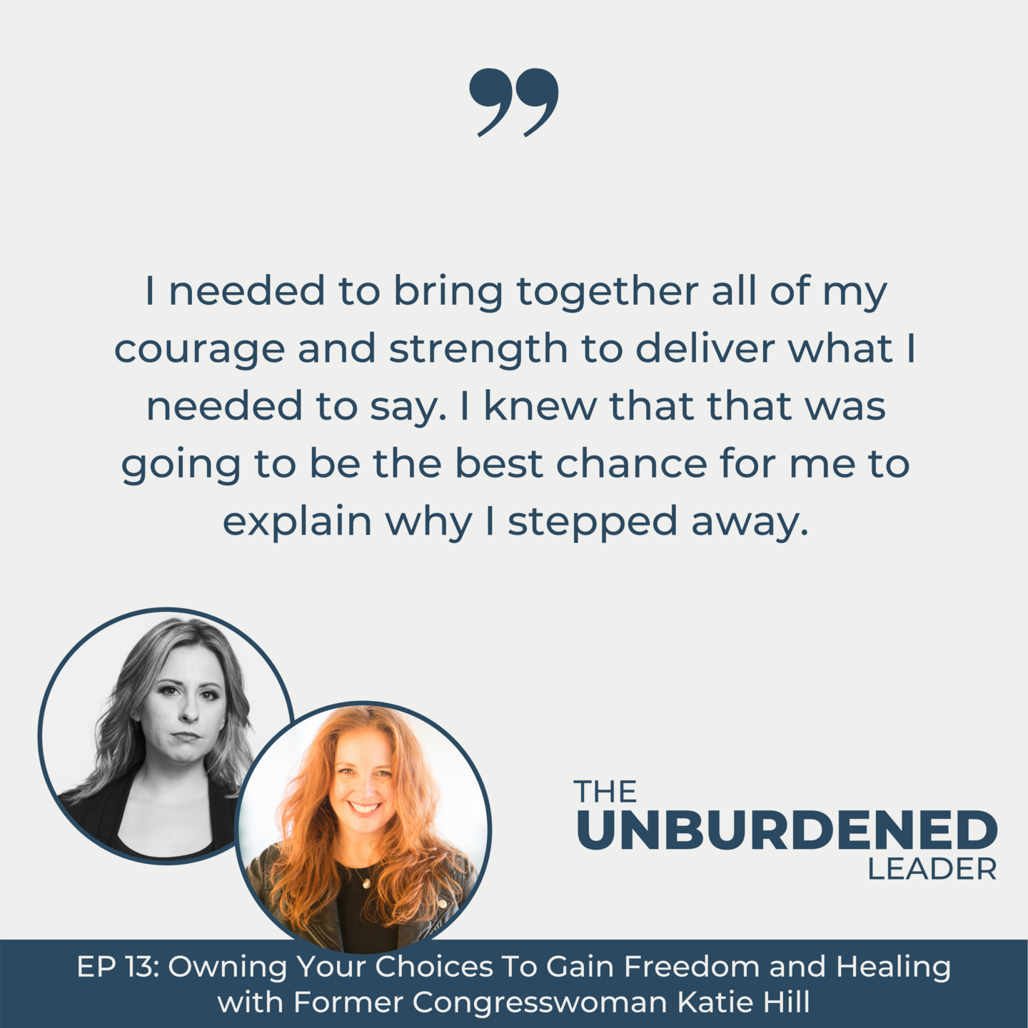 The Unburdened Leader Podcast