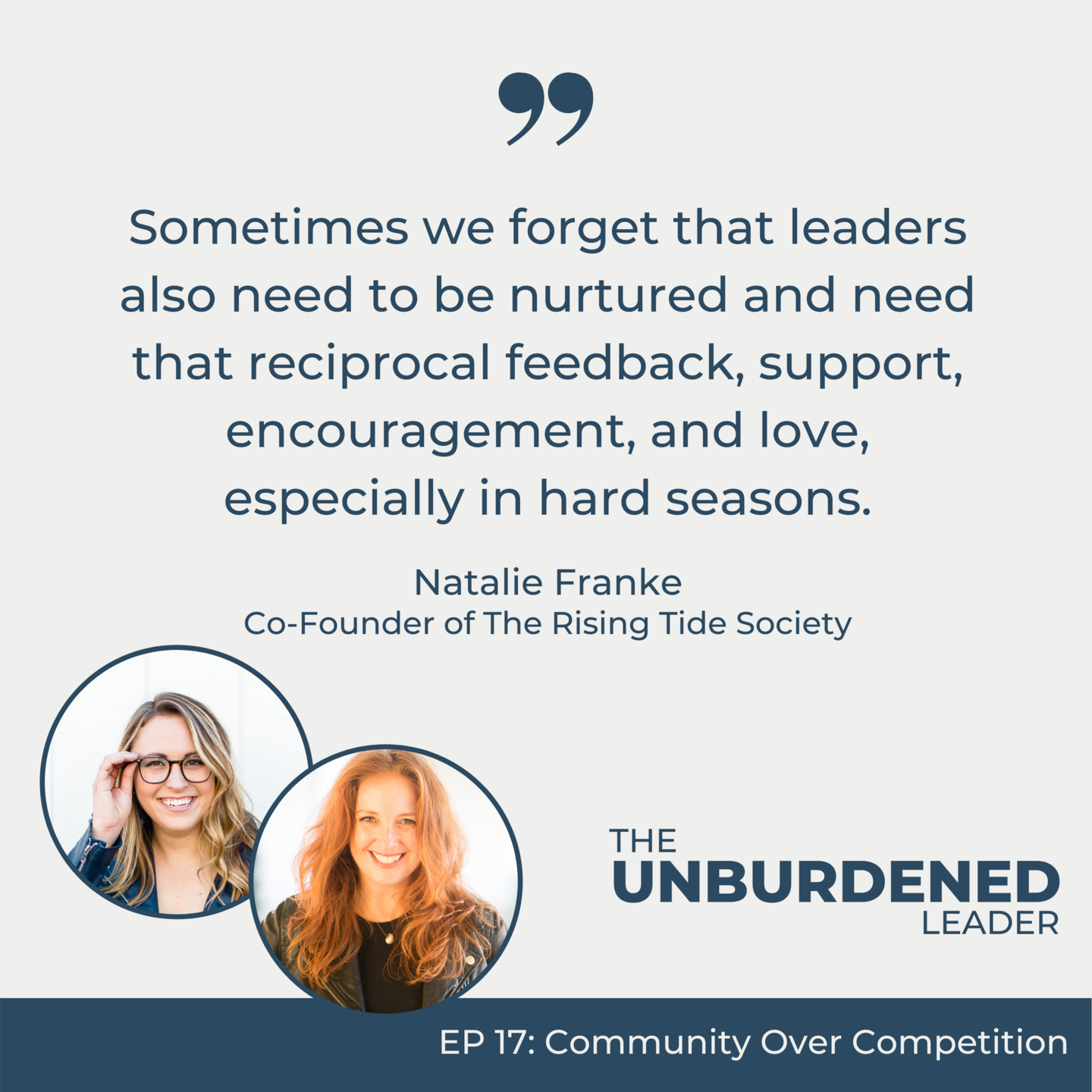 Community Over Competition with Co-Founder of The Rising Tide Society Natalie Franke