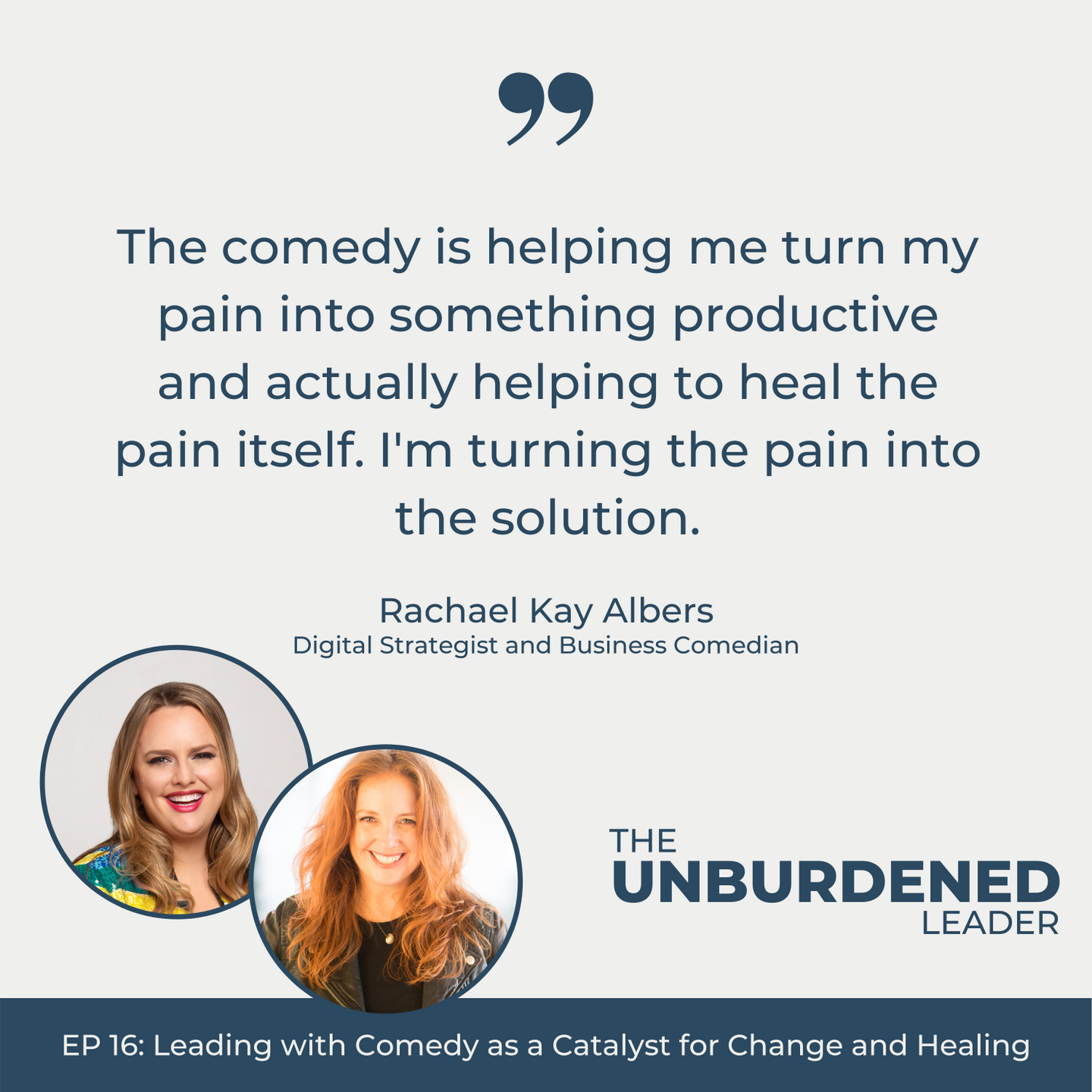 The Unburdened Leader Podcast with Rebecca Ching